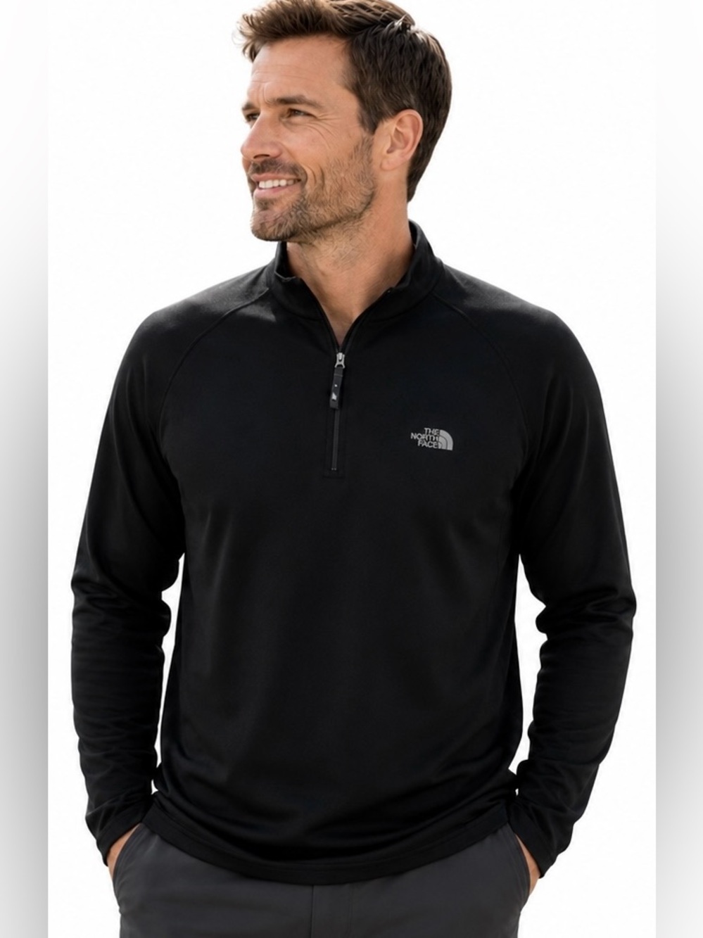 The North Face Flight Series Black 1/4 Zip Pullover Men’s XL Performance